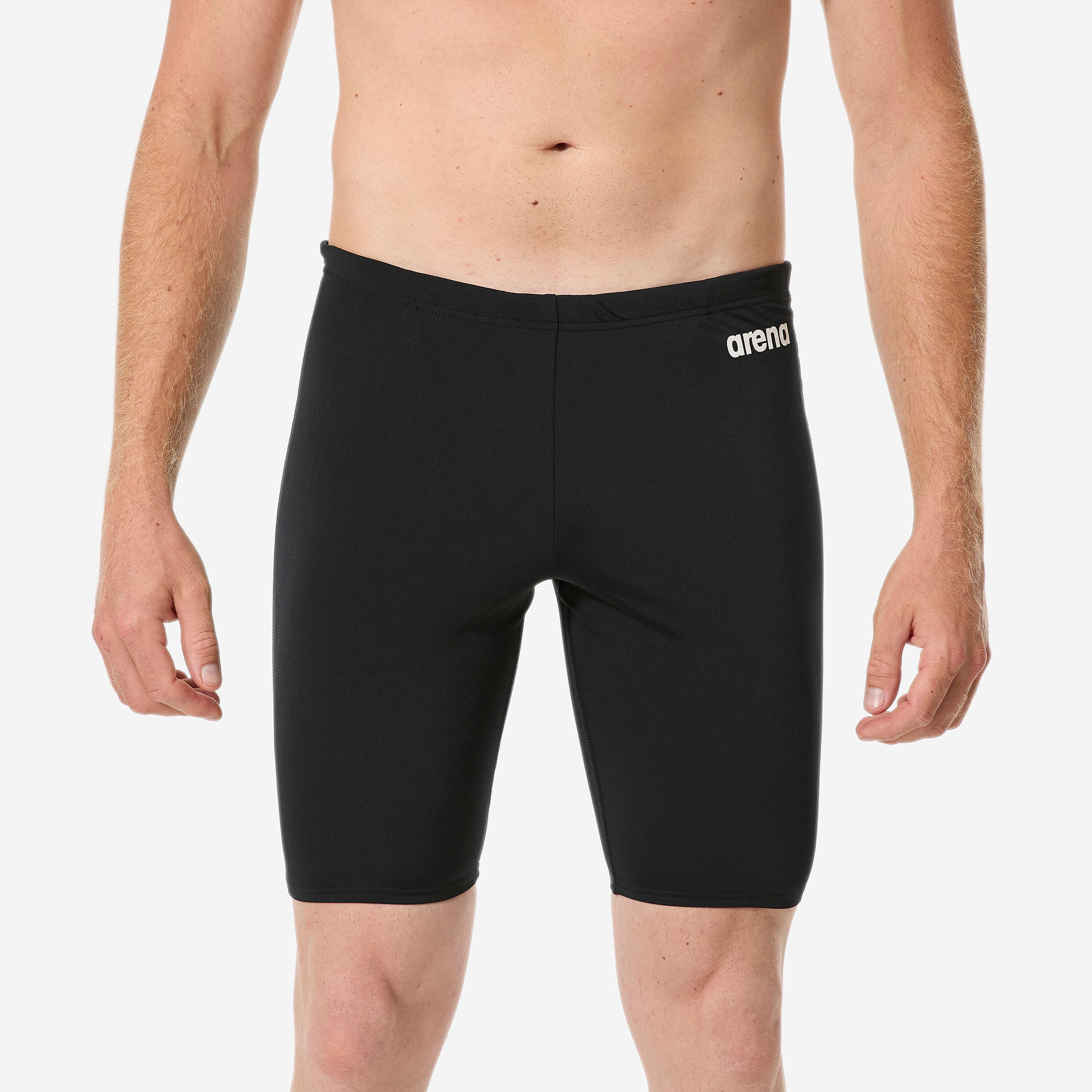 Badehose Jammer Herren - schwarz/weiß