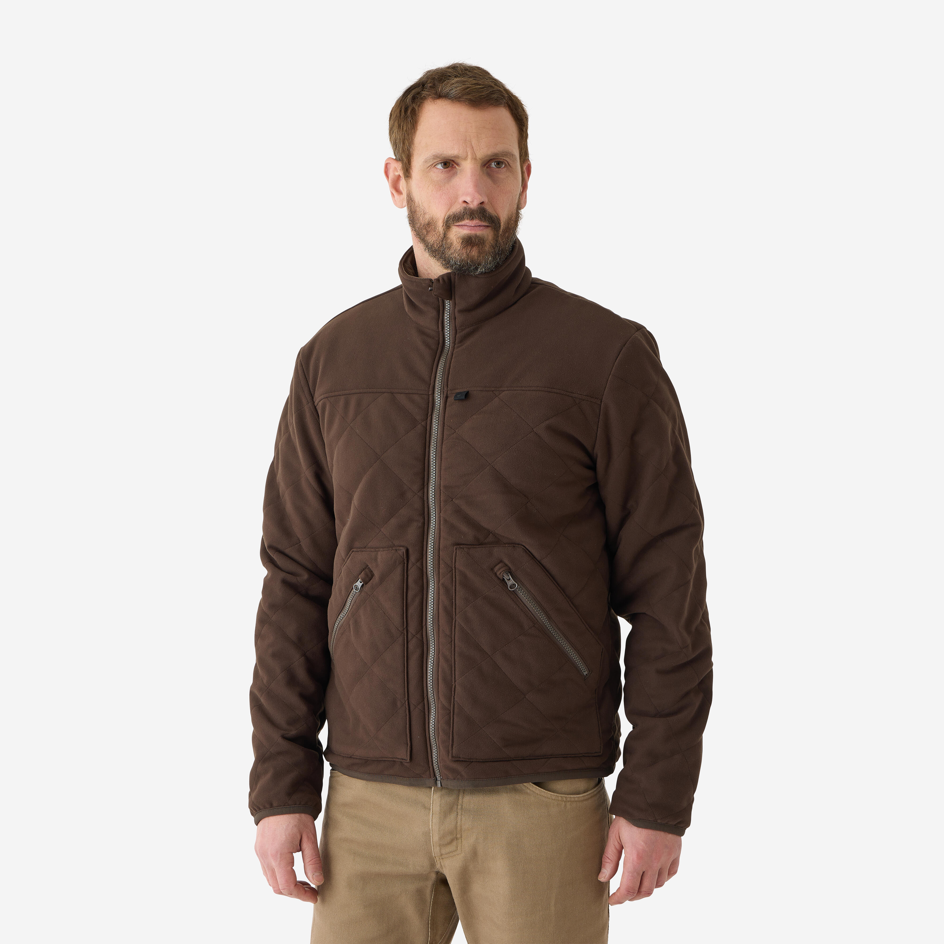 Jacke 500 wattiert braun