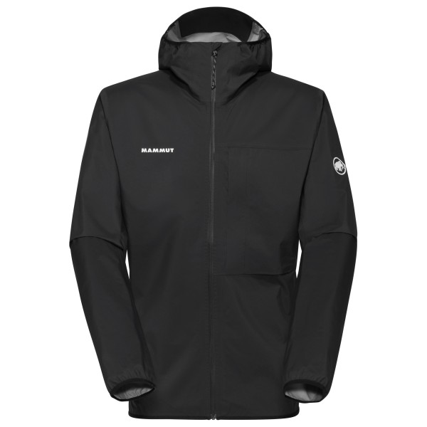 Mammut - Ducan Light Hardshell Hooded Jacket - Regenjacke Gr L schwarz
