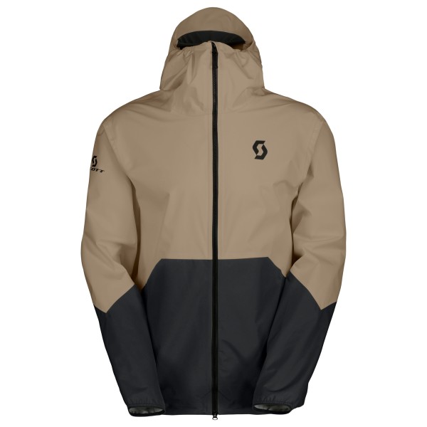Scott - Jacket Explorair Light Dryo 2.5L - Regenjacke Gr L beige/schwarz