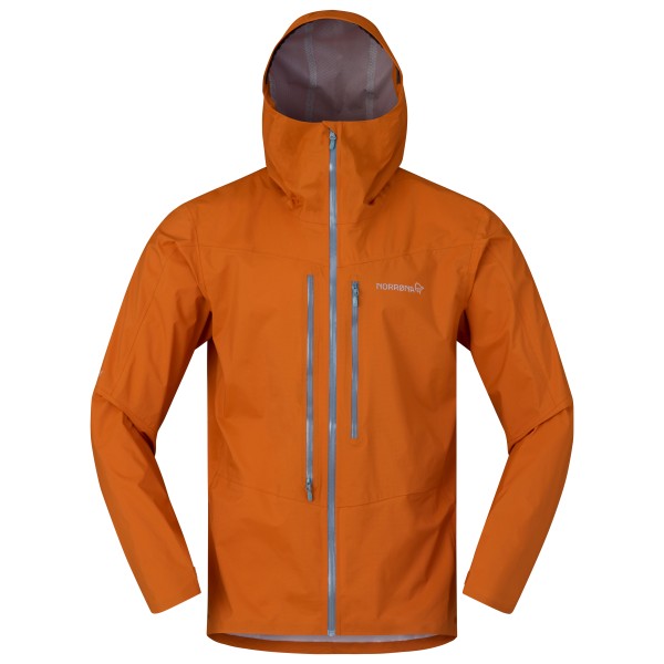 Norrøna - Falketind Dri1 Jacket - Regenjacke Gr S orange