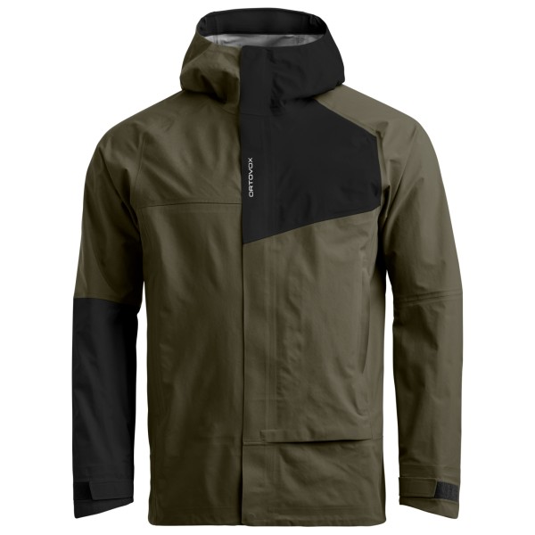 Ortovox - Seceda 3L Jacket - Hardshelljacke Gr S oliv