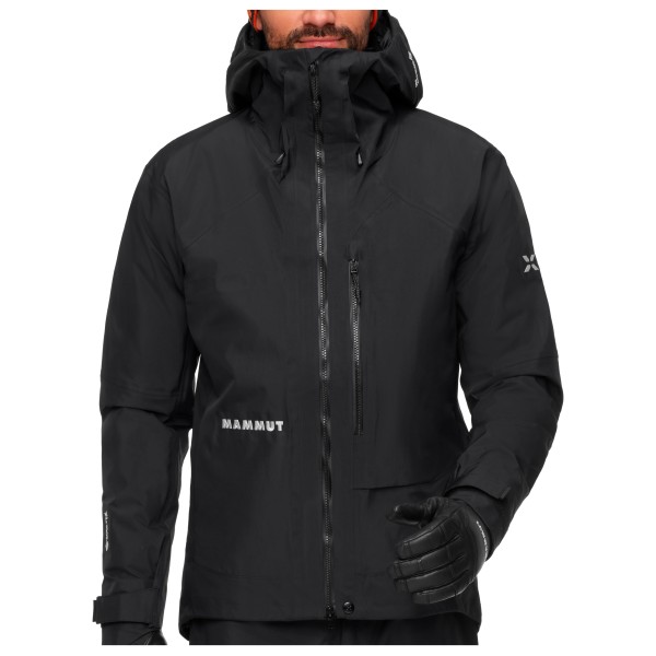 Mammut - Eiger Nordwand Advanced Hardshell Hooded Jacket - Regenjacke Gr XL schwarz
