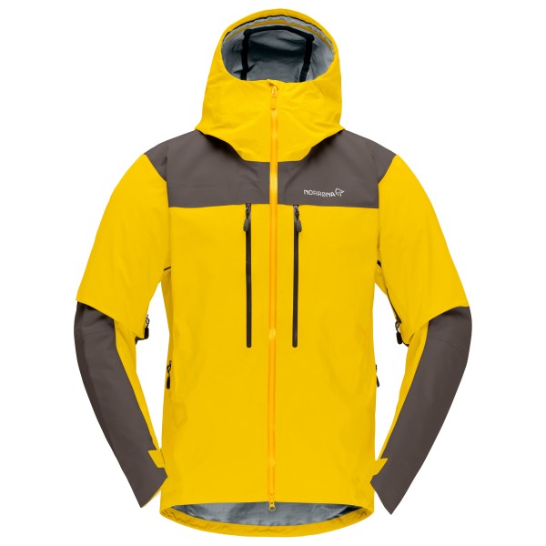 Norrøna - Trollveggen GORE-TEX Pro Light Jacket - Regenjacke Gr S gelb
