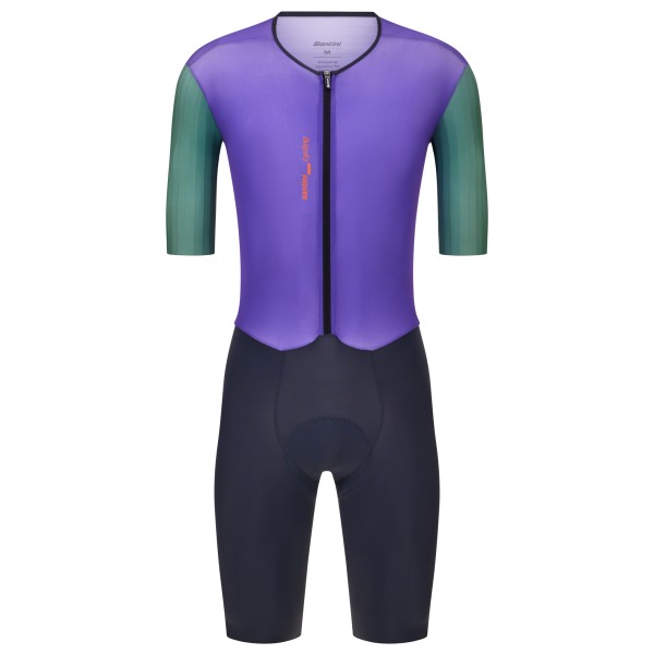 Santini - Madss V5 Aerosuit - Radeinteiler Gr 3XL blau/lila