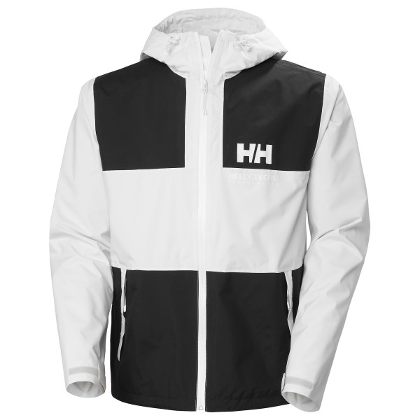 Helly Hansen - Ace Rain Jacket - Regenjacke Gr L weiß/schwarz