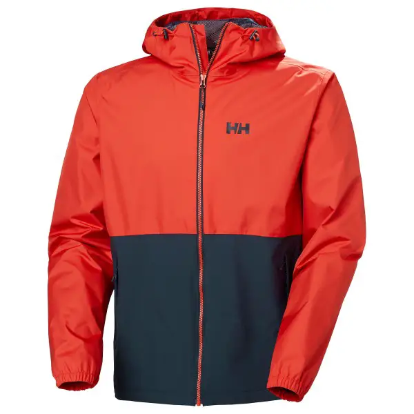 Helly Hansen - Hilo Rain Jacket - Regenjacke Gr S rot