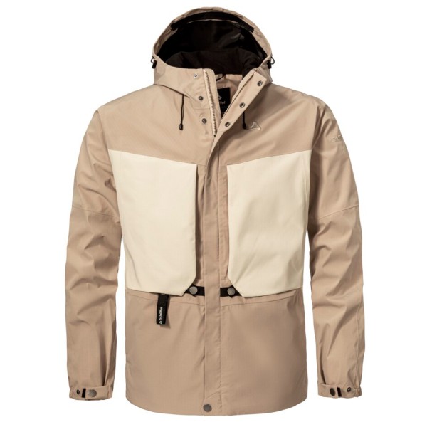 Schöffel - 2L Jacket Style Maghera - Regenjacke Gr 48 beige