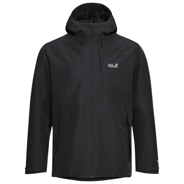 Jack Wolfskin - Flextrail 2L Jacket - Regenjacke Gr S schwarz