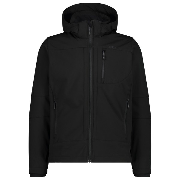 CMP - Jacket Zip Hood Softshell - Softshelljacke Gr 52 schwarz