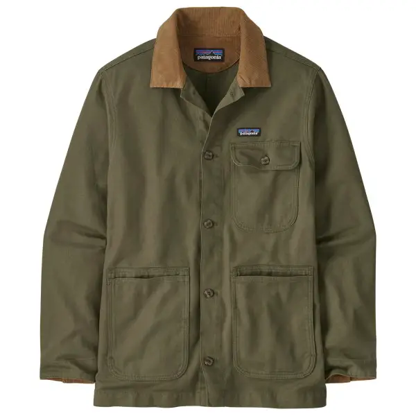Patagonia - Point Reyes Canvas Jacket - Freizeitjacke Gr XS oliv
