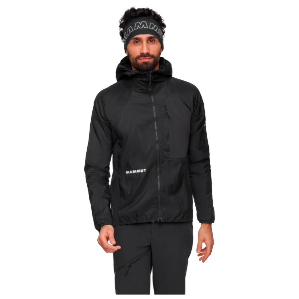 Mammut - Eiger Nordwand Advanced Windbreaker Hooded Jacket - Softshelljacke Gr S schwarz