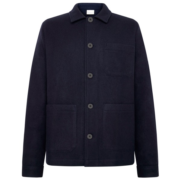 KnowledgeCotton Apparel - Wool overshirt - RWS - Freizeitjacke Gr XL blau