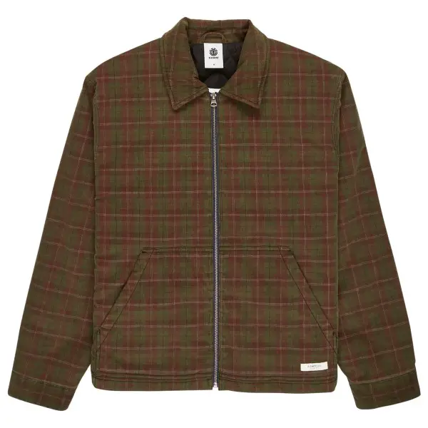 Element - Corduroy Garage - Freizeitjacke Gr S braun