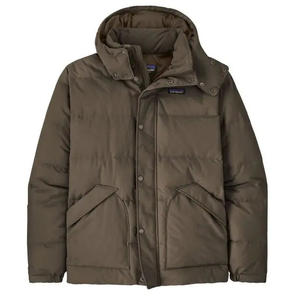 Patagonia - Downdrift Jacket - Winterjacke Gr S braun