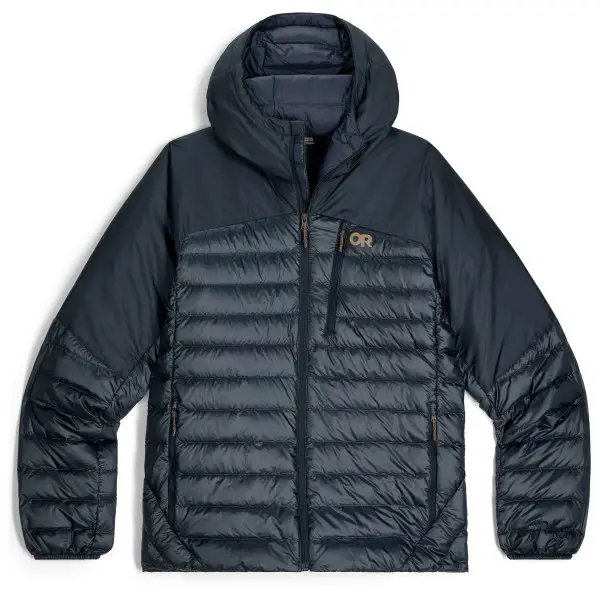 Outdoor Research - Helium Down Hoodie - Daunenjacke Gr L blau