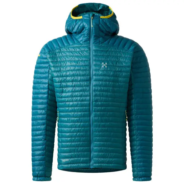 Haglöfs - L.I.M Mimic II Hood - Kunstfaserjacke Gr L blau/türkis