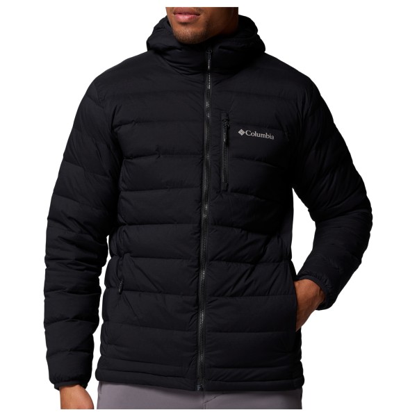 Columbia - Drift Peak Stretch Down Hooded Jacket - Daunenjacke Gr S schwarz