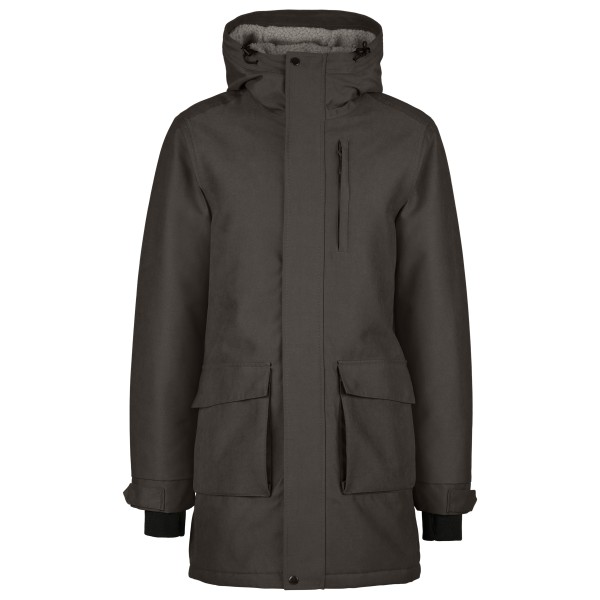 Stoic - ArvikaSt. WoolPile Parka - Winterjacke Gr XXL grau/schwarz