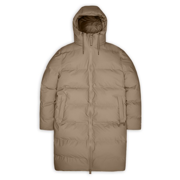 Rains - Alta Longer Puffer Jacket W3T4 - Winterjacke Gr XL beige