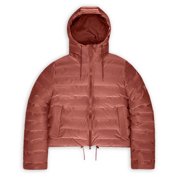Rains - Lohja Short Puffer Jacket W3T2 - Freizeitjacke Gr XS rot