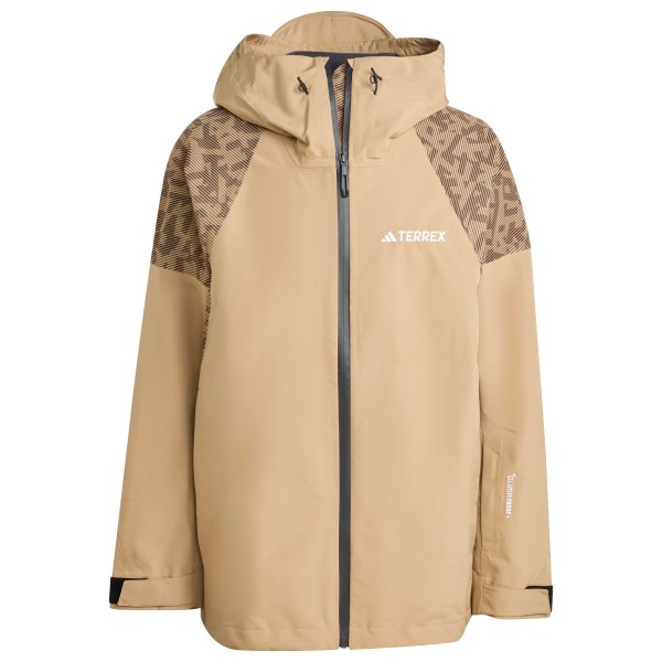 adidas Terrex - Terrex Xperior Hybrid Primeknit CP+ Jacket - Skijacke Gr L beige