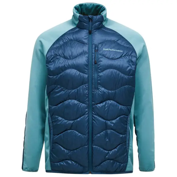 Peak Performance - Helium Down Hybrid Jacket - Daunenjacke Gr S blau