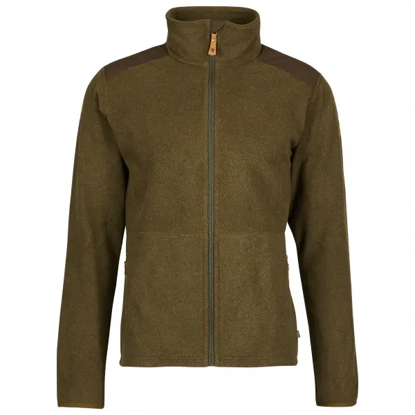 Fjällräven - Sten Fleece - Fleecejacke Gr M braun/oliv