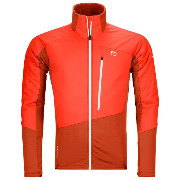 Ortovox - Westalpen Swisswool Hybrid Jacket Gr S rot