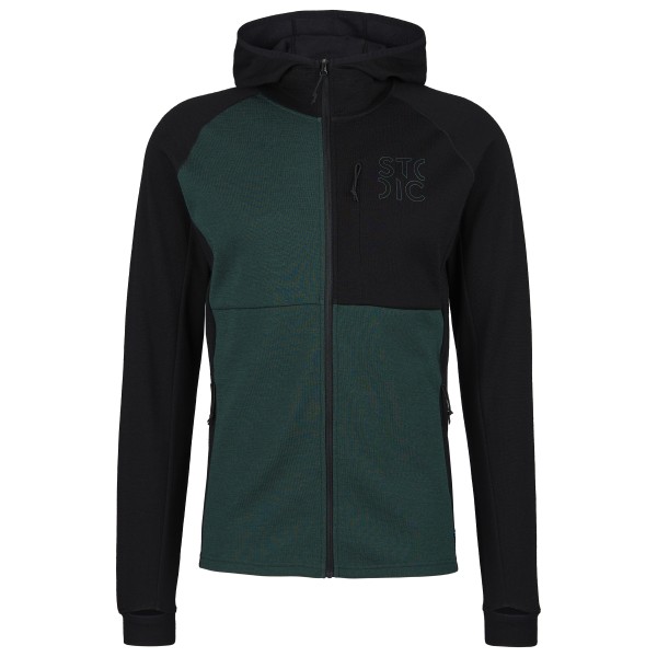 Stoic - Merino260 StadjanSt. Hoody - Merinohoodie Gr 3XL schwarz/blau