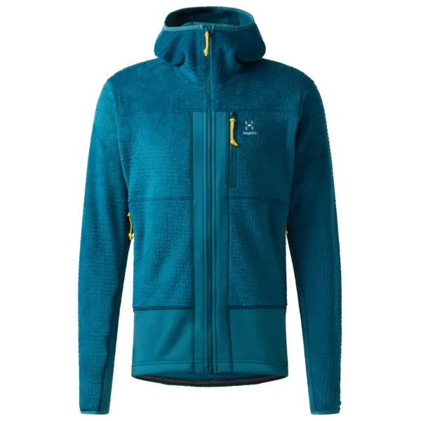 Haglöfs - Vassi Mid Hood - Fleecejacke Gr L blau