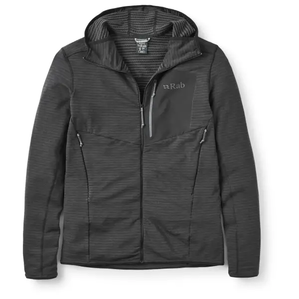 Rab - Ascendor Light Hoody - Fleecejacke Gr S grau