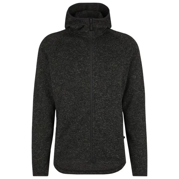 Heber Peak - CrownHe. II Knit Zip Hoody - Fleecejacke Gr S schwarz