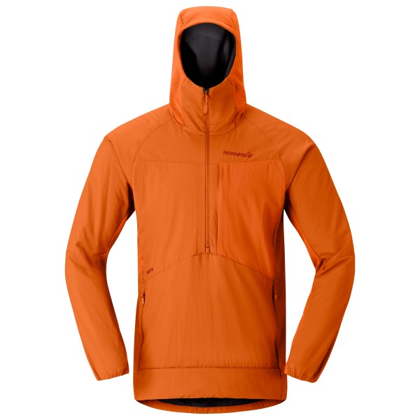 Norrøna - Møre Octa Zip Hood - Fleecejacke Gr M orange