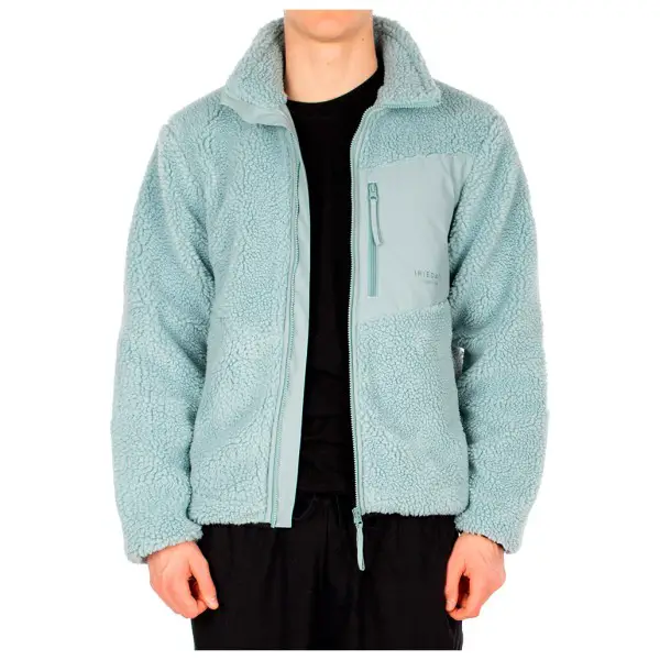 Iriedaily - Flawless Jacket - Fleecejacke Gr S grau