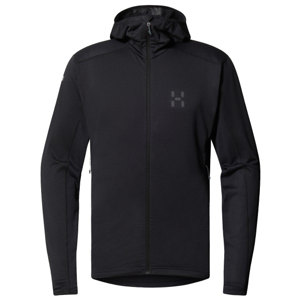 Haglöfs - L.I.M Mid Multi II Hood - Fleecejacke Gr S schwarz