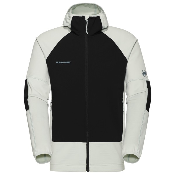 Mammut - Massone Midlayer Hooded Jacket - Fleecejacke Gr XL schwarz/grau