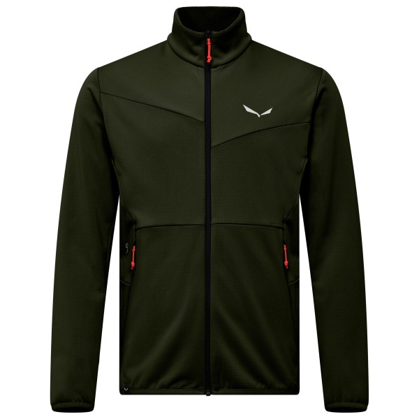 Salewa - Puez Cammino PL Jacket - Fleecejacke Gr 50 schwarz/oliv