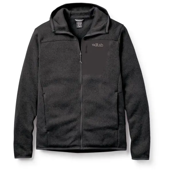 Rab - Ryvoan Hoody - Fleecejacke Gr L schwarz/grau