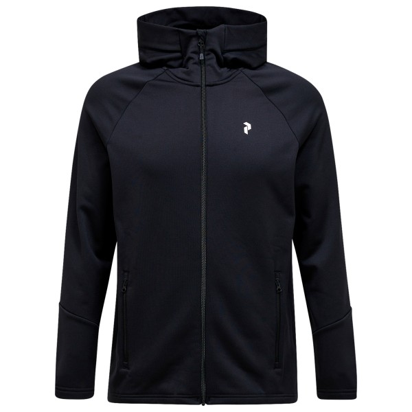 Peak Performance - Rider Essentials Zip Hood - Fleecejacke Gr S schwarz