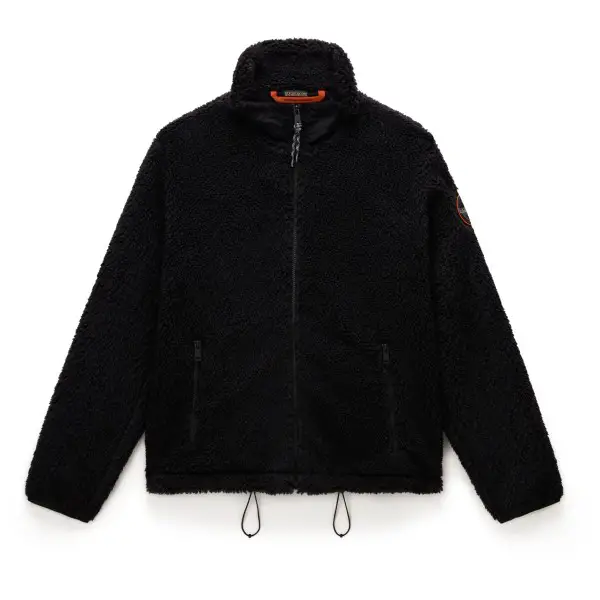 Napapijri - T-Montepiana - Fleecejacke Gr XL schwarz