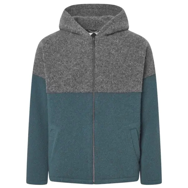 STAPF - Milo - Zip-Hoodie Gr XXL blau/grau