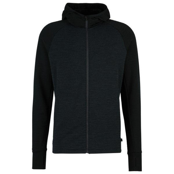 Stoic - MerinoFleece260 FlenSt. Zip Hoody - Merinohoodie Gr S schwarz
