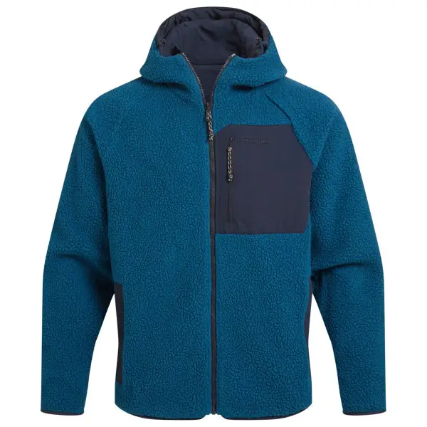 Craghoppers - Lingmoor Reversible Hooded Jacket - Fleecejacke Gr XXL blau