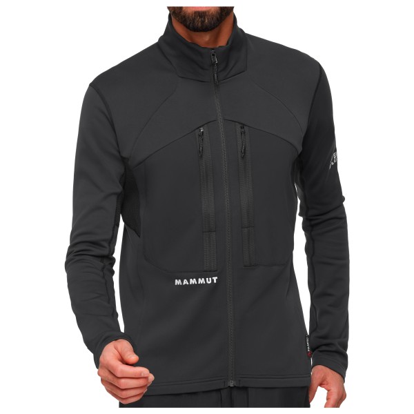 Mammut - Eiger Nordwand Advanced Midlayer Jacket - Fleecejacke Gr S schwarz