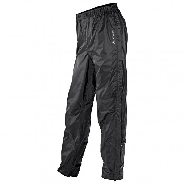 Vaude - Fluid Full-Zip Pants II - Radhose Gr 4XL - Regular schwarz/grau
