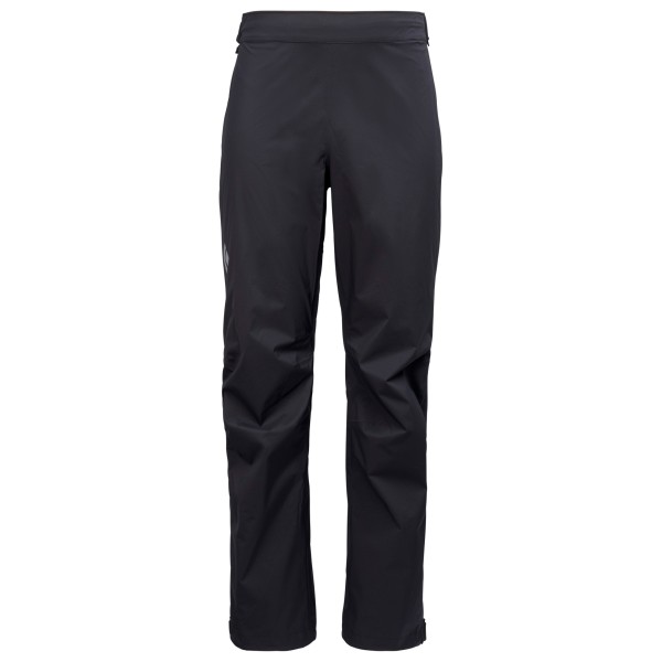 Black Diamond - Fineline Stretch FZ Pants - Regenhose Gr L - Regular schwarz/grau