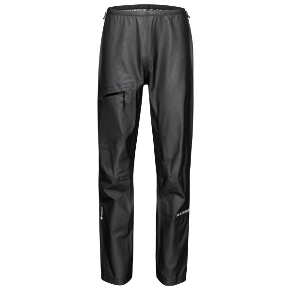 Mammut - Eiger Nordwand Light Hardshell Pants - Regenhose Gr 46 - Regular schwarz/grau