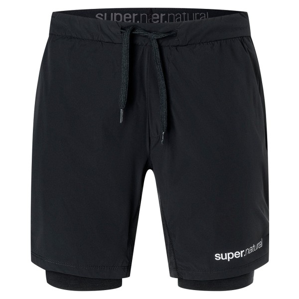 super.natural - Double Layer Shorts - Shorts Gr 54 - XL schwarz