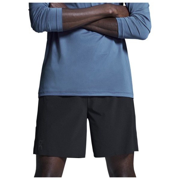 On - 7 Performance Shorts - Laufshorts Gr M blau/schwarz